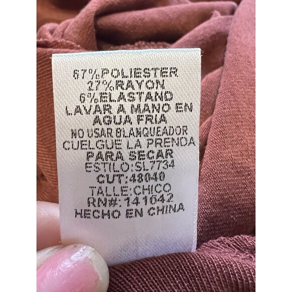 Anthropologie She + Sky Pullover Womens Size Small Peasant Open Back Blouse City - Picture 10 of 10